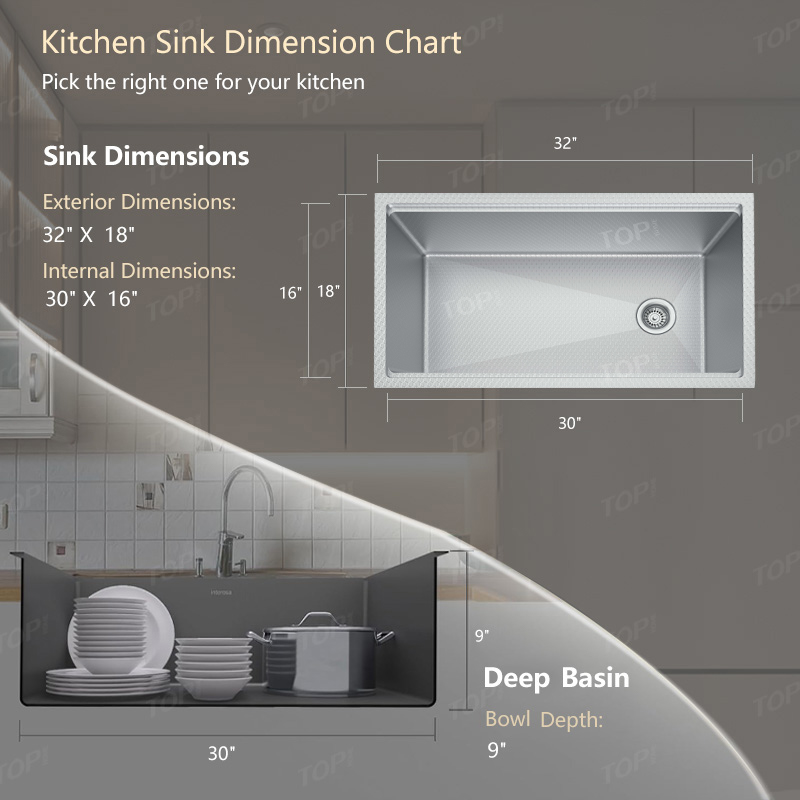 Bồn rửa chén bằng thép không gỉ 304 tổ ong hiện đại Phụ kiện bồn rửa nhà bếp