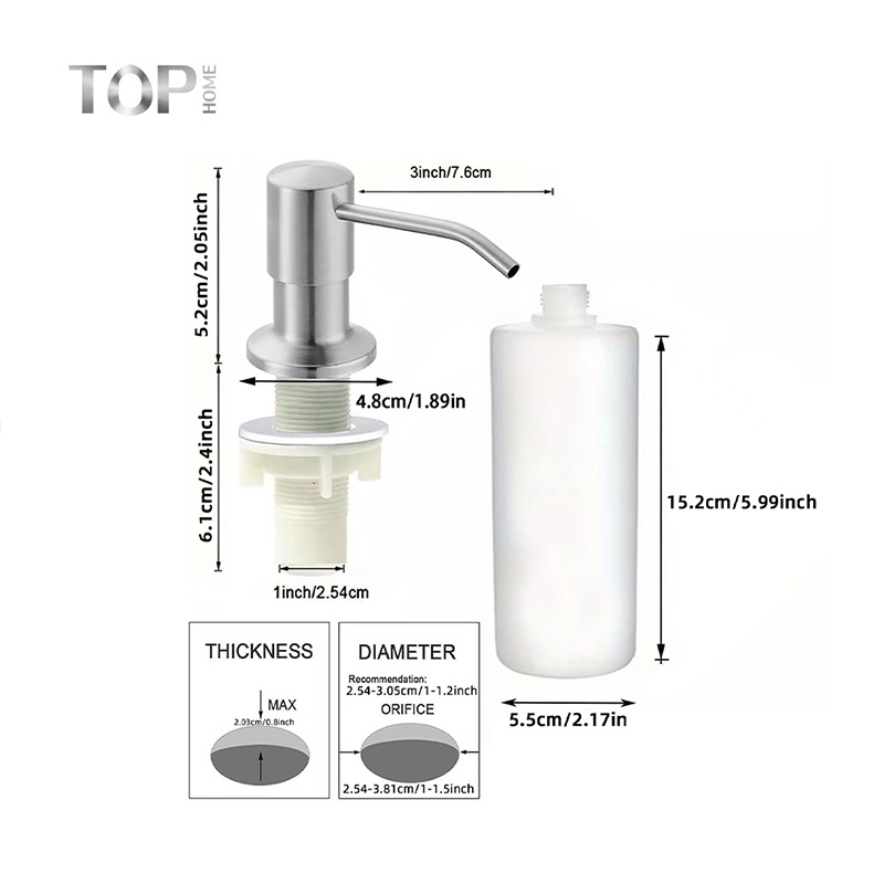 Manual soap dispenser