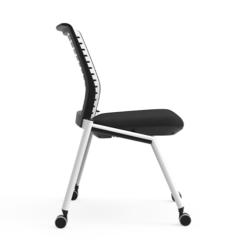 High quality HY028A Grey Back Foldable Plastic Chairs with Cushion