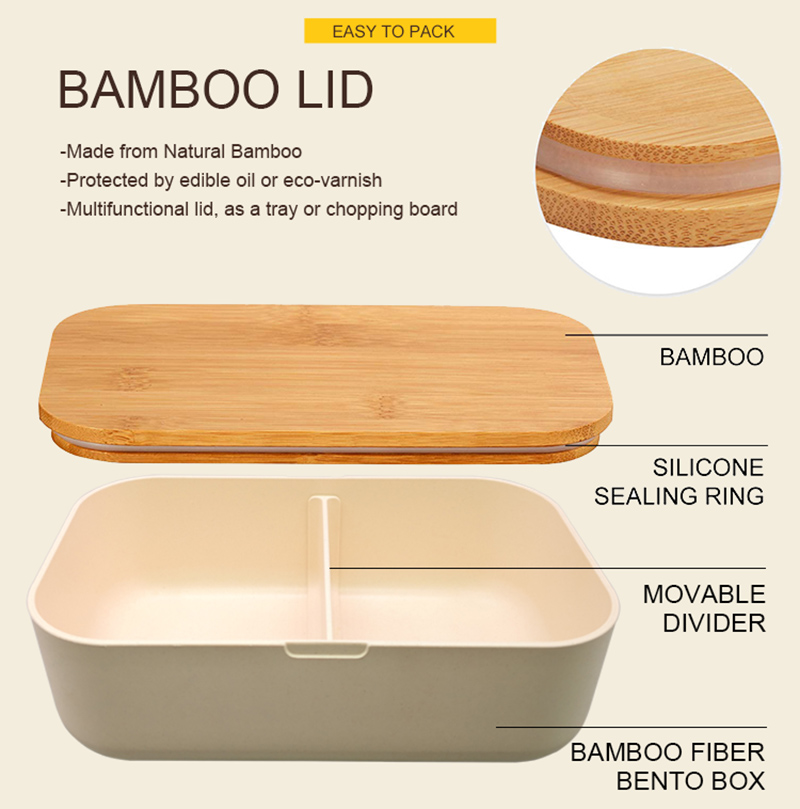 bamboo fiber box