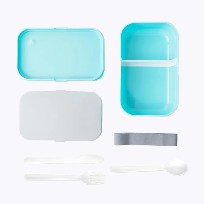 Geïsoleerde lunch Bento Style Box met verdelers