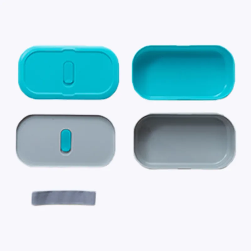 Japanse Verdeelde Stapelbare Bento Lunch Kleine Snack Box