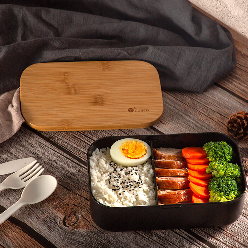 bamboo lid bento box