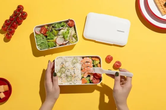 TAKENAKA lunchbox, eigen maaltijden meenemen is gezonder!