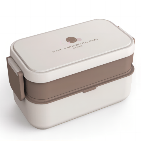 Nestbare Lunchbox mit Schnallendesign