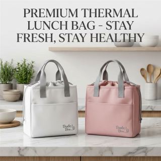 Premium Insulated Lunch Bag - for Office, School & Picnic