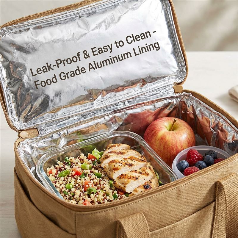 Insulated Thermal Lunch Tote Bag