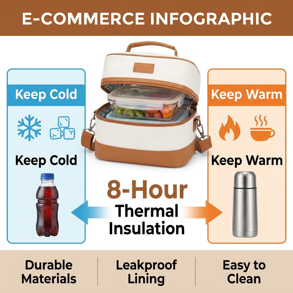 Thermal Meal Prep Bag Thermal Meal Prep Bag