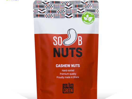 Stående påse för matförpackningar