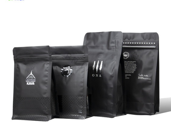 Kaffepaket med ventil