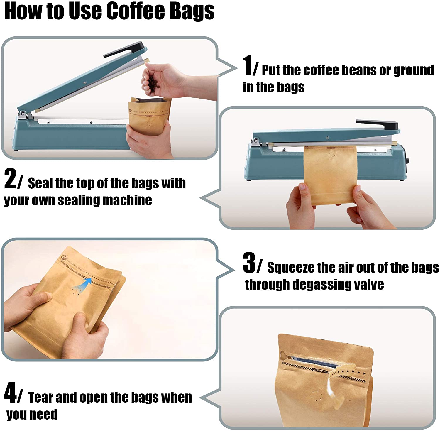 instant coffee pouches