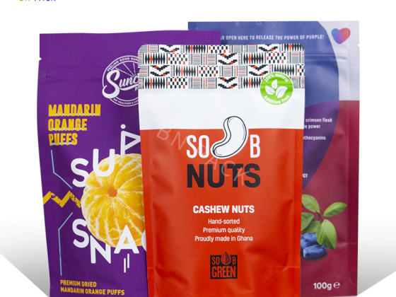 Bolsa de pé para embalagem de alimentos