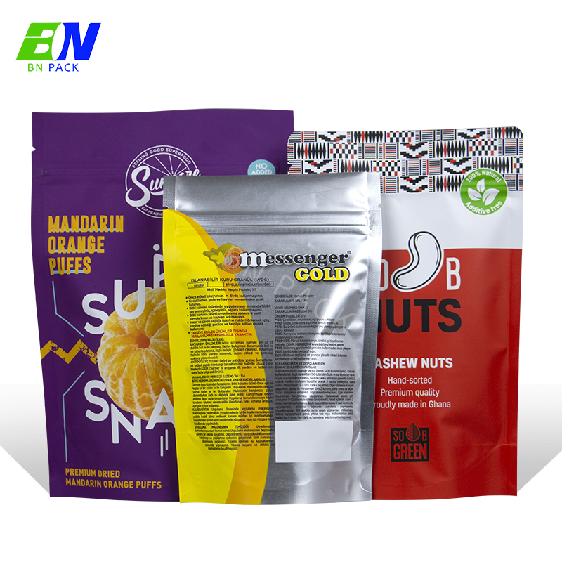 Stand Up Pouch Untuk Pembungkusan Makanan