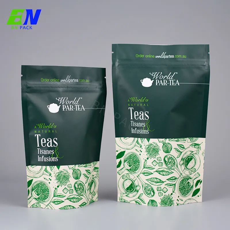 Tea Packaging For Stand Up Pouch
