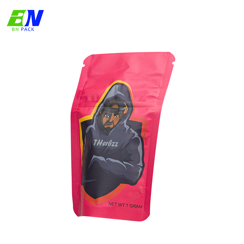 Cannabispåse för ståpåse