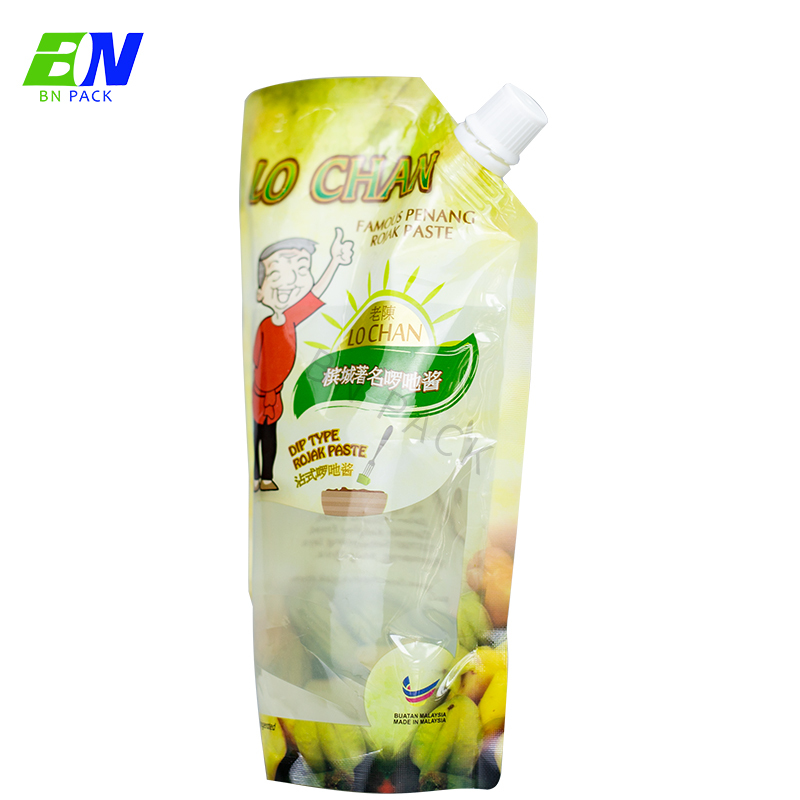 Beg Pembungkusan Jus Dengan Muncung