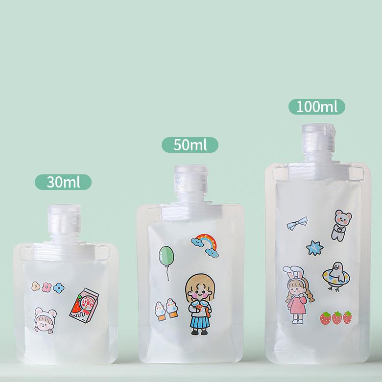 Transparent Clamshell Packaging Bag