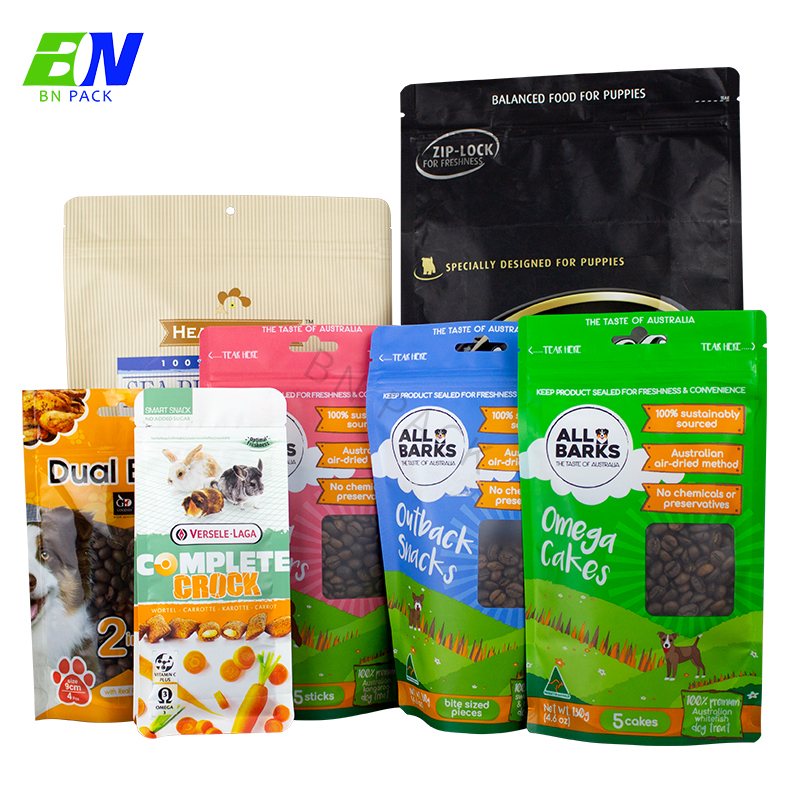 Supply Recycle Pet Food Pouches Wholesale Factory BN Packaging Co.,Ltd.