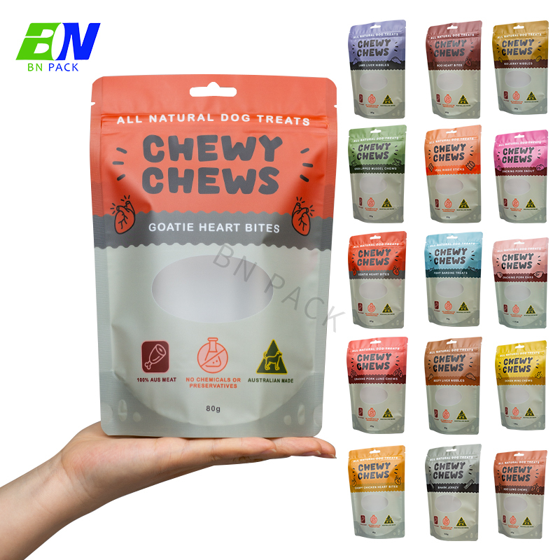 Supply Recycle Pet Food Pouches Wholesale Factory BN Packaging Co.,Ltd.