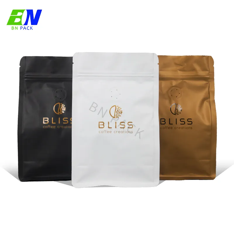 Bolsa de fundo plano para chá de café