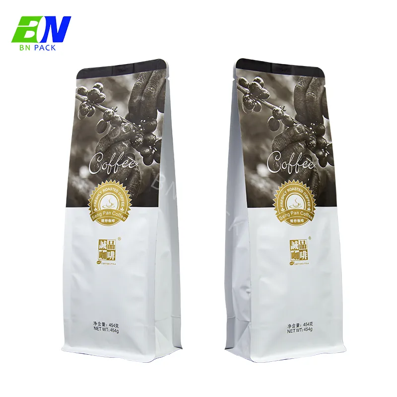 Bolsa de fundo plano para chá de café