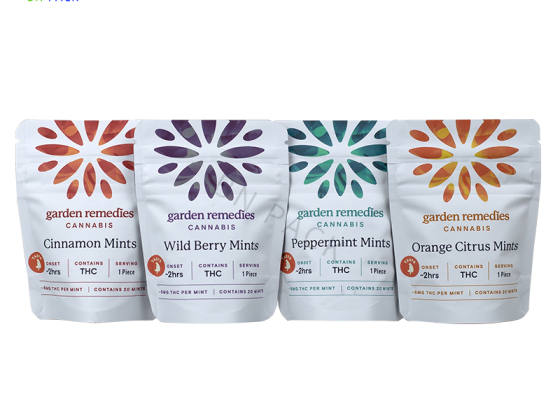 Weed Cookies Bag För Stand Up Pouch