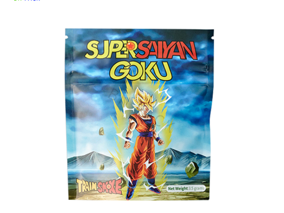 Stora ogräspåsar med mylarpåse