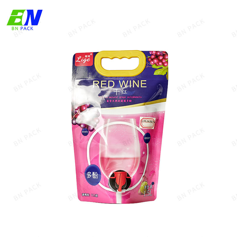 Anpassad BIB Wine Juice Bag in Box med ventil