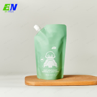 Stampa personalizzata Foglio di alluminio per uso alimentare Liquido in plastica Stand Up sacchetto Stampa Etichetta Succo Bevanda Borsa