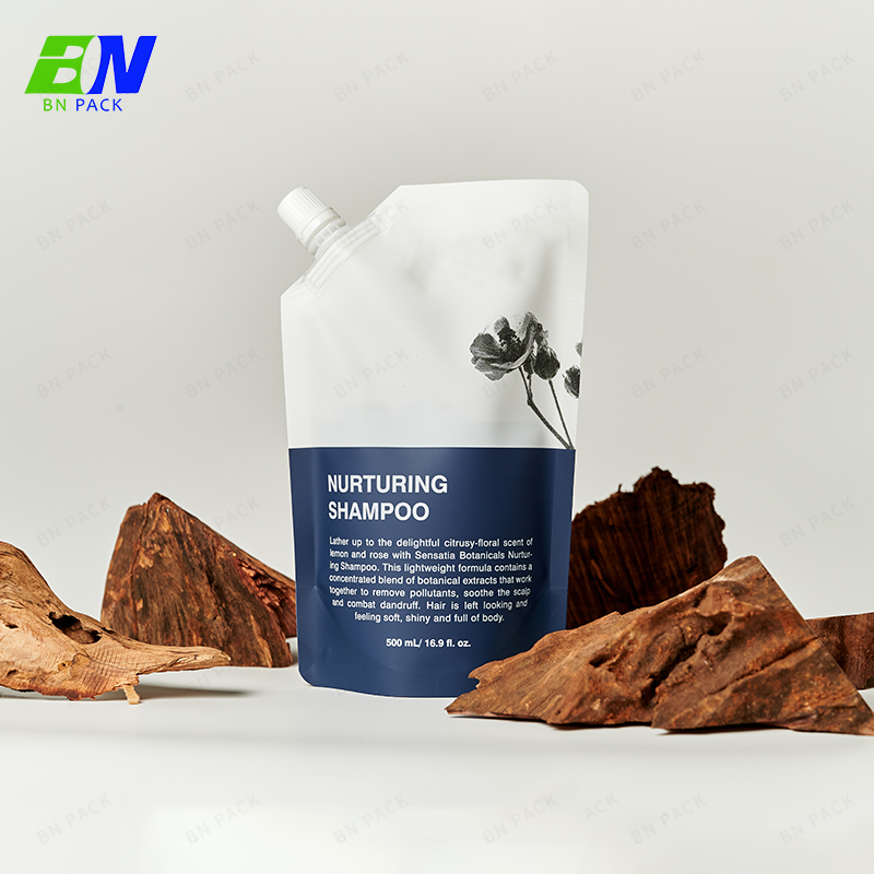 Stampa personalizzata Foglio di alluminio per uso alimentare Liquido in plastica Stand Up sacchetto Stampa Etichetta Succo Bevanda Borsa