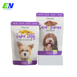 Eco-komposterbar stand-up-pose Ziplock-komposterbar pose til cookies-emballage