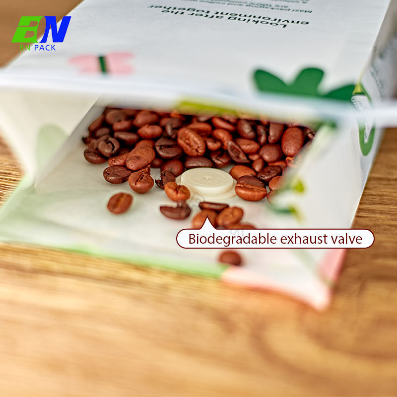 Beg bawah rata dengan injap untuk Kopi