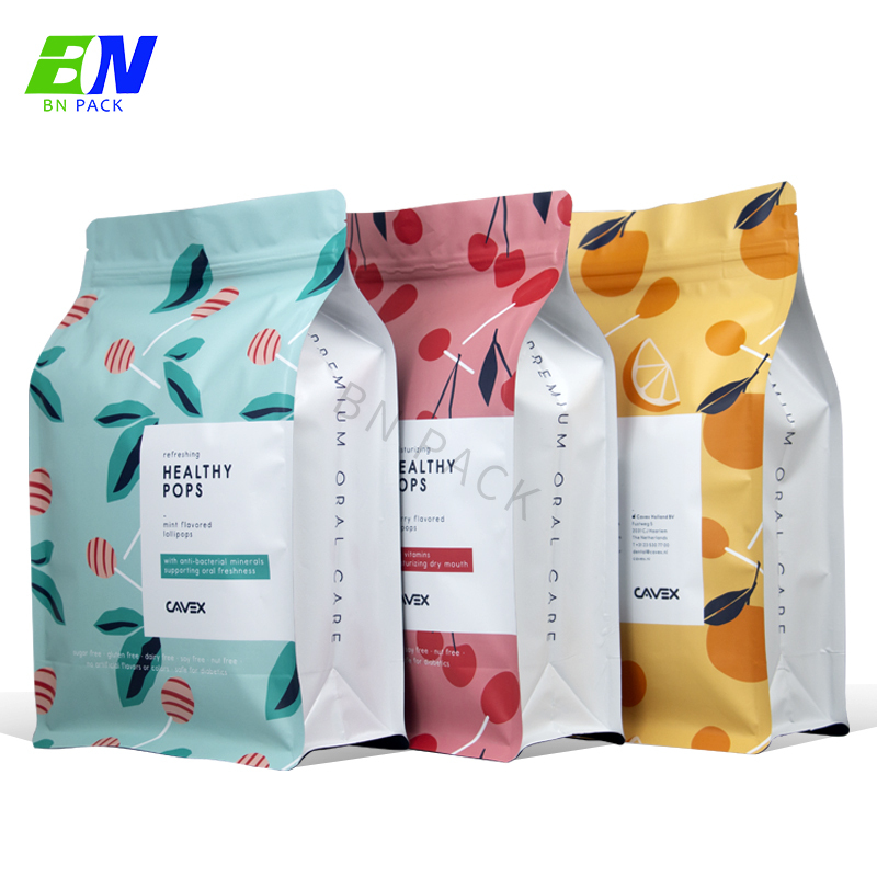 Beg Kopi bahagian bawah rata 250g mesra alam Dengan injap