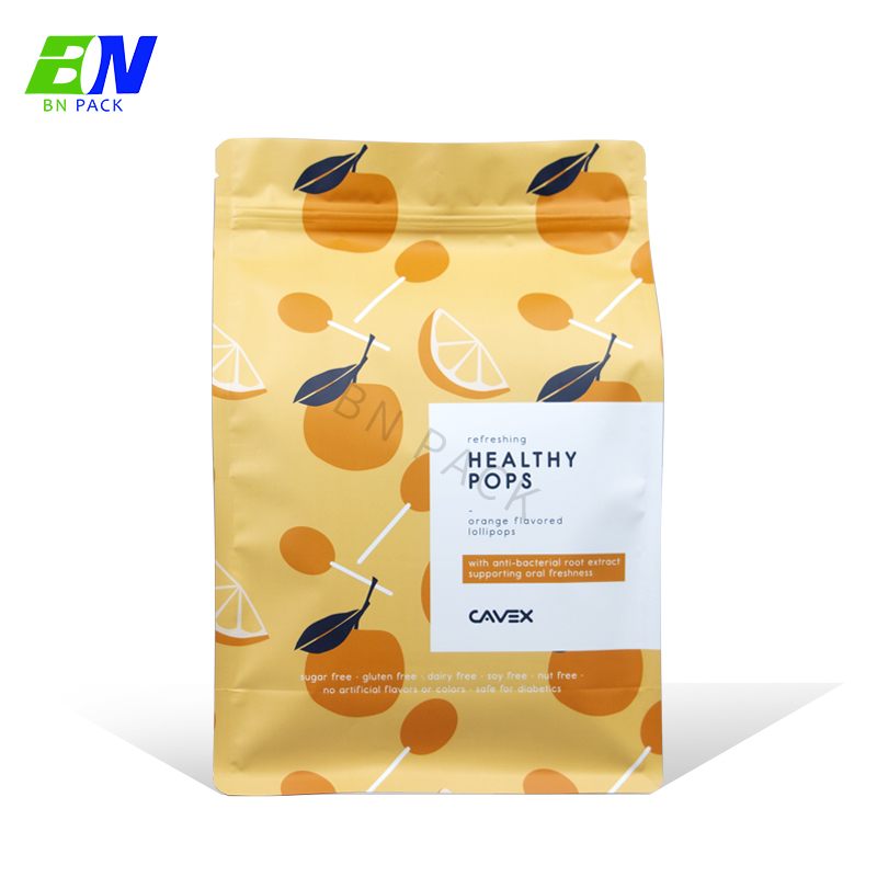 Beg Kopi bahagian bawah rata 250g mesra alam Dengan injap