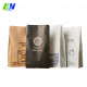 Bolsa de papel kraft para embalagem de alimentos saco de café stand up embalagem com zíper sacos para alimentos