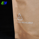 Экологичная Полностью перерабатываемая упаковка для пищевых продуктов Перерабатываемый пакет Многоразовые стоячие пакеты Дойпак Застежка на молнии