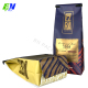 Bolsa de reforço lateral fosca de alta barreira com proteção UV Pacote personalizado de grãos de café