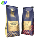 Bolsa de reforço lateral fosca de alta barreira com proteção UV Pacote personalizado de grãos de café