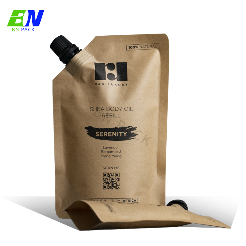 Pembungkusan Spout Pouch 450ml 350ml 200ml Pembungkusan Cecair