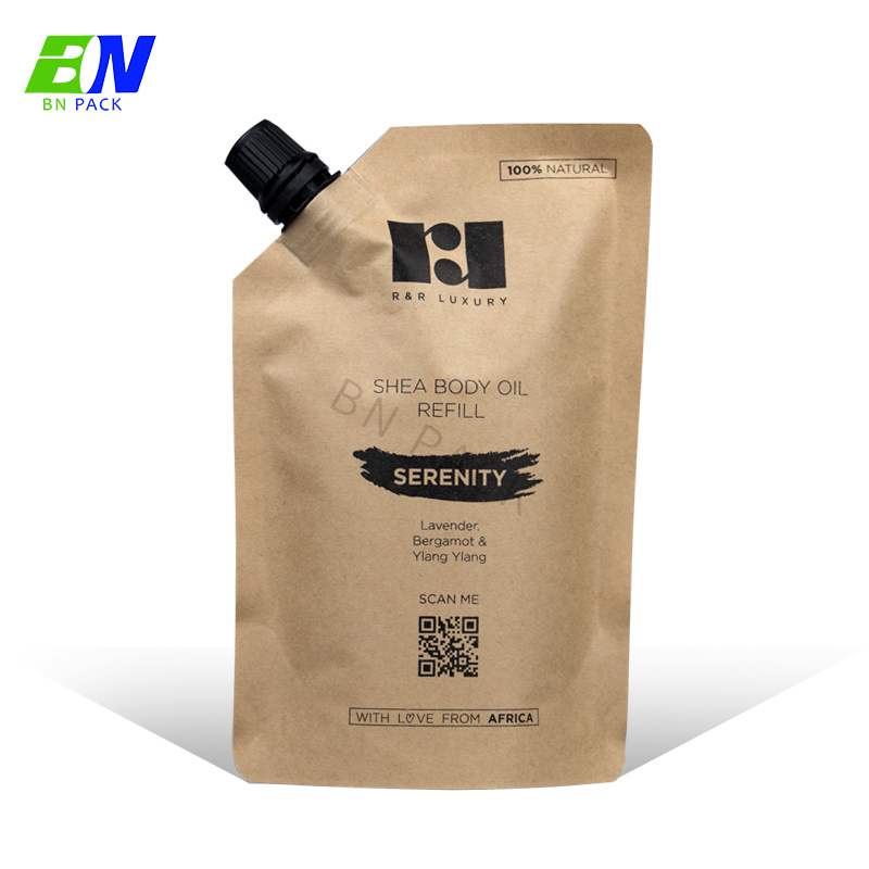 Pembungkusan Spout Pouch 450ml 350ml 200ml Pembungkusan Cecair
