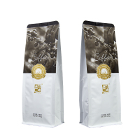 100% PLA komposterbar fladbund kaffepose