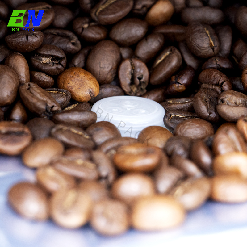 100% PLA komposterbar fladbund kaffepose