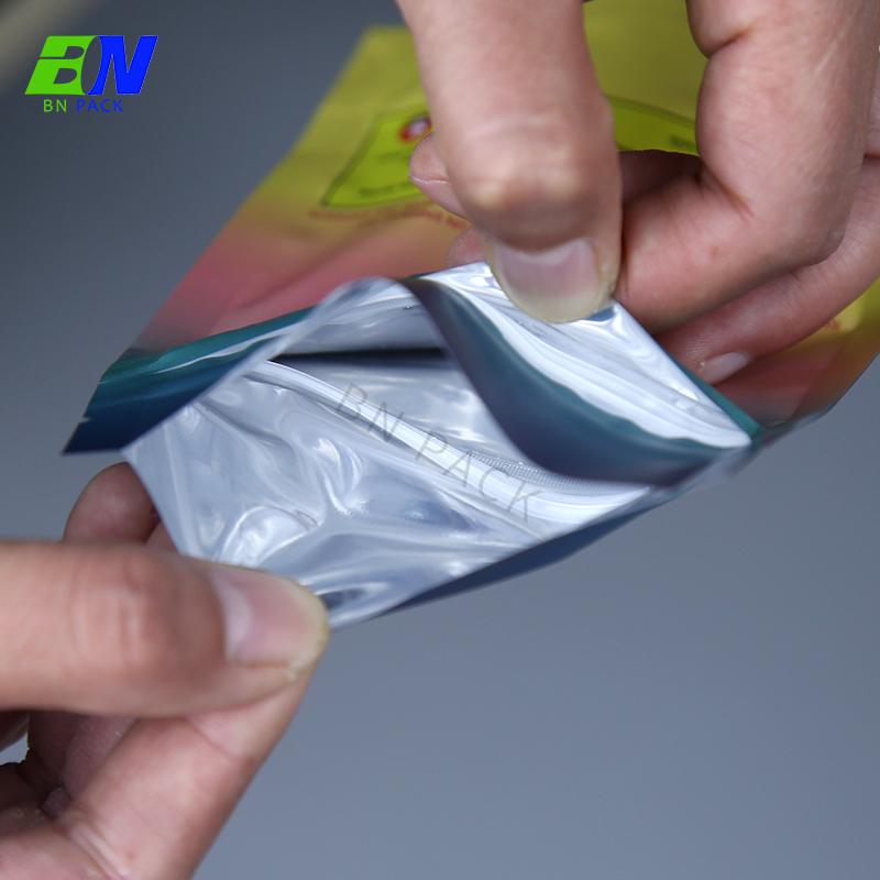 Beg berdiri sentuhan lembut dengan zip kalis kanak-kanak
