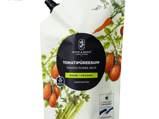 Kantung muncung kitar semula yang popular mesra alam untuk isi semula syampu