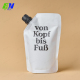 Spout Pouch Packaging PLA PE PET Biodegradable Packaging Bags Eco-Friendly Spout Pouch