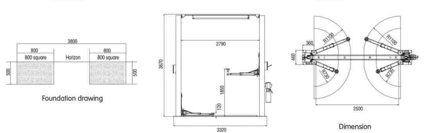 One-side Manual Release Lifter