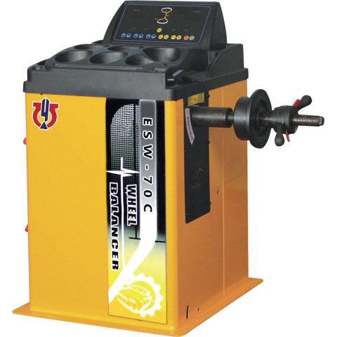 Máquina de balanceamento de rodas