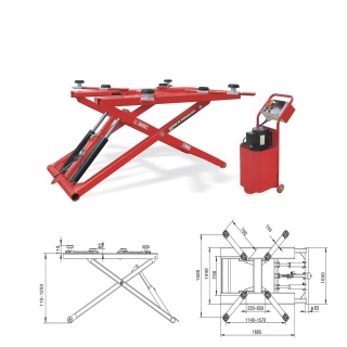 2.7T Mid-position Scissor Lift