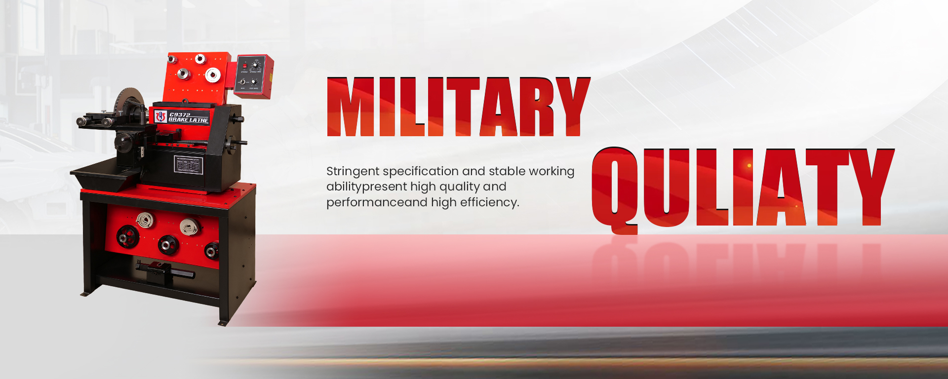 Máquina de torno de freno de tambor de disco