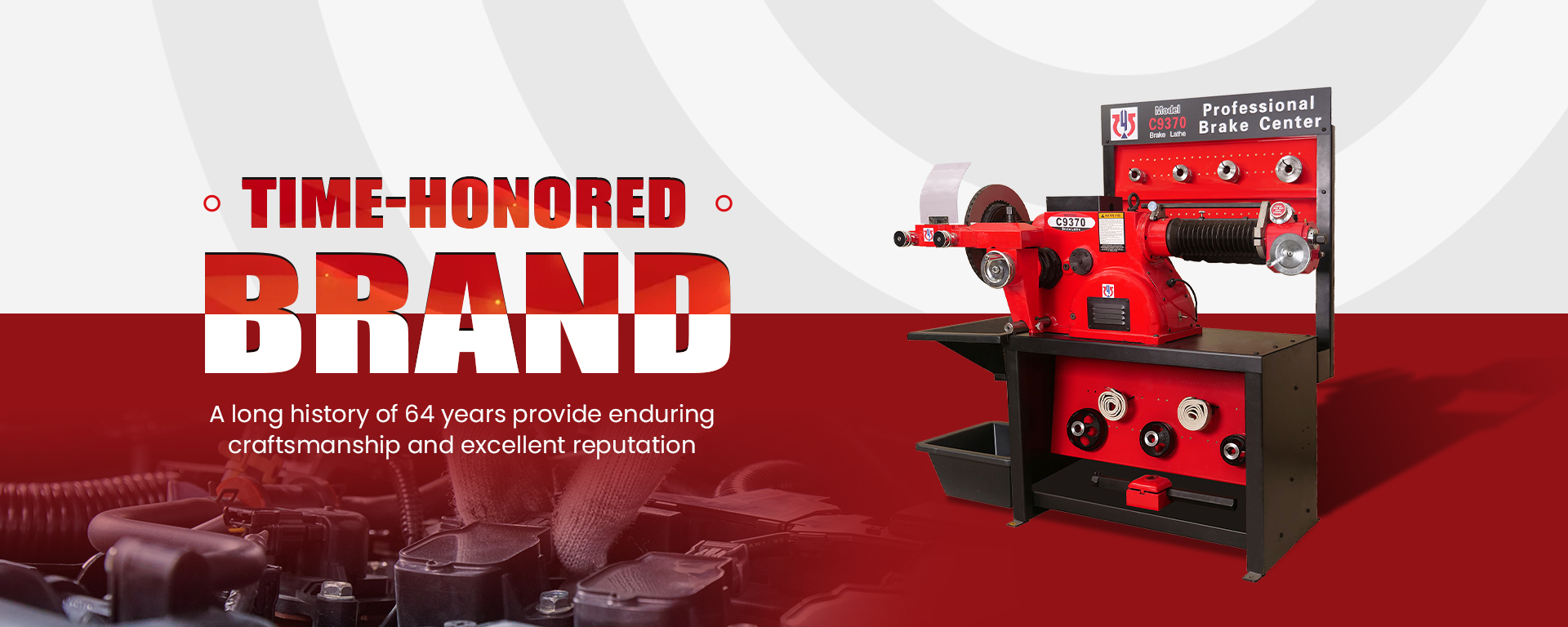 Equipo de máquina de torno de tambor de disco de freno